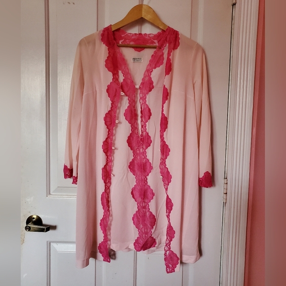 Emilio Pucci nightgown and robe knee length Small - Picture 1 of 8